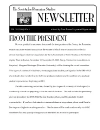 2009 Spring Newsletter