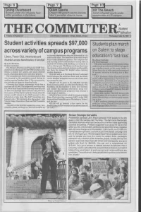 Student·Activities Spreads $97,000 Across Variety of Campus Programs