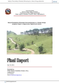 Study of Potentiality of Rainwater Harvesting As a Climate Change Adaptation 2016