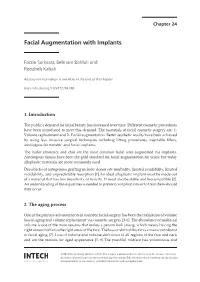 Facial Augmentation with Implants