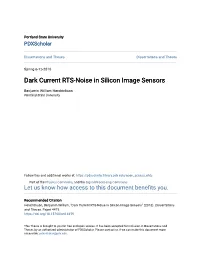 Dark Current RTS-Noise in Silicon Image Sensors