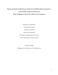 Mapping and Monitoring Bluff Erosion with Boat-Based LIDAR and the Development of A