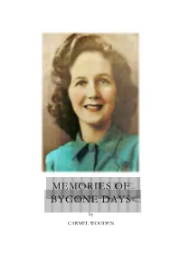 Memories of Bygone Days