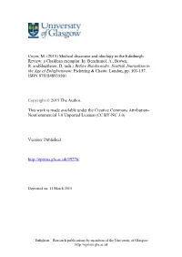 (2015) Medical Discourse and Ideology in the Edinburgh Review: a Chaldean Exemplar