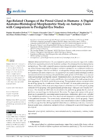 Age-Related Changes of the Pineal Gland in Humans: a Digital Anatomo-Histological Morphometric Study on Autopsy Cases with Comparison to Predigital-Era Studies