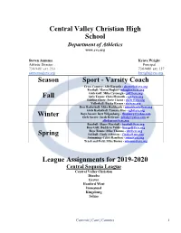 Athletic Handbook