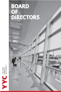 Board of Directors Board of Directors
