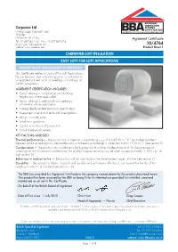 Easy Loft BBA Certificate