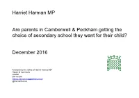 Harriet Harman MP