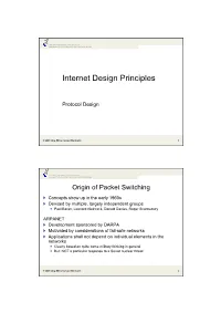 Internet Protocol Design 12 Networking Truths
