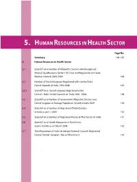 Human Resources in Health Sector
