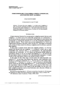 Indecomposable Coalgebras, Simple Comodules, And