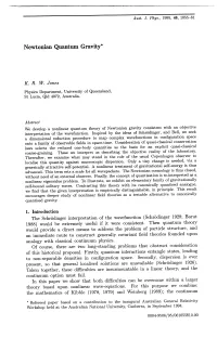 Newtonian Quantum Gravity*