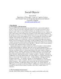 Social Objects(1)