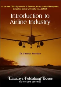 Introduction to Airline Industry