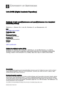 Catenanes and Quasi&Lsqb;1&Rsqb;Rotaxanes Via A