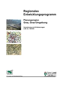 Regionales Entwicklungsprogramm