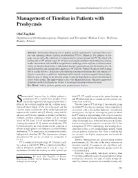 Management of Tinnitus in Patients with Presbycusis