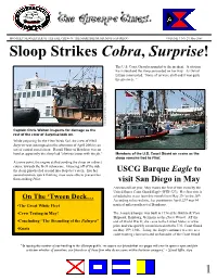 Sloop Strikes Cobra, Surprise!