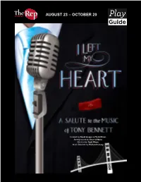 Tony Bennett PLAY GUIDE