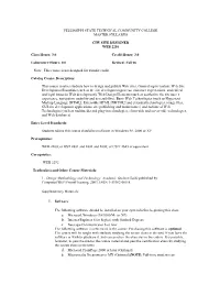 WEB 2210 CIW Site Designer