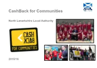 Cashback for Communities