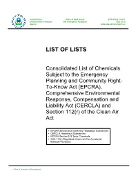 List of Lists