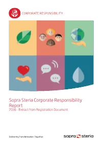 2016 Corporate Responsibility Report