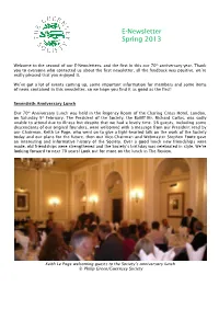E-Newsletter Spring 2013