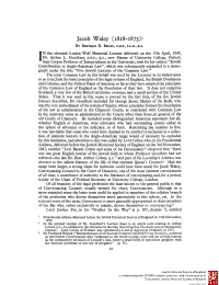 Jacob Waley (1818-1873)1