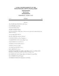 Votes and Proceedings No. 69