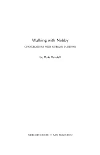 Walking with Nobby