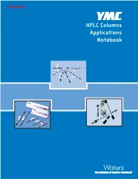 YMC HPLC Columns Applications Notebook