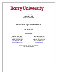 Barry University 11300 N.E