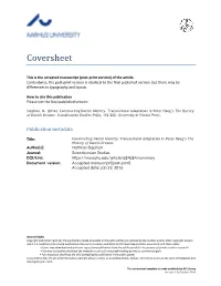 Constructing Danish Identity Transcultural Adaptation in Peter