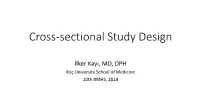 Cross-Sectional Study Design