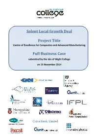 Here Are a Growing Number of Island Smes in Renewable Technologies Industries and They Are Clear That There Is a Growing