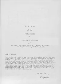 History of the Biddle Family