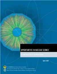 Opportunities in Nuclear Science