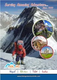 Serving Amazing Adventure… Since 1999