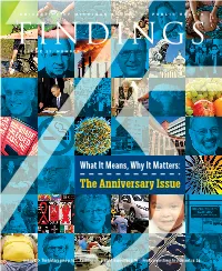 The Anniversary Issue