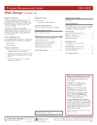 Web Design CERTIFICATE
