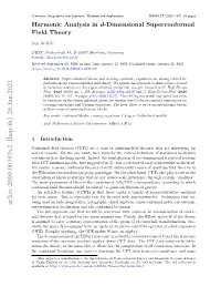 Arxiv:2009.00393V2 [Hep-Th] 26 Jan 2021 Supersymmetric Localisation and the Conformal Bootstrap