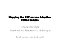 Mapping the PSF Across Adaptive Optics Images
