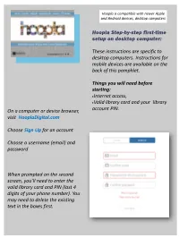 On a Computer Or Device Browser, Visit