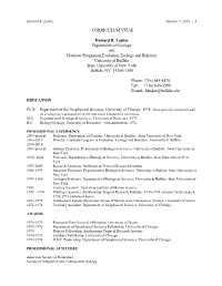 Dr. Lasker's CV