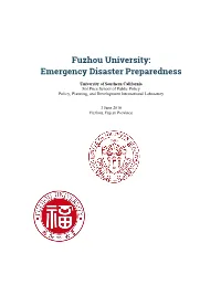 Emergency Disaster Preparedness