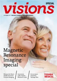 Magnetic Resonance Imaging Special