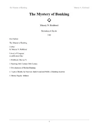 Mystery of Banking.Pdf