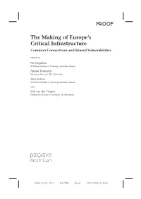 PROOF the Making of Europe's Critical Infrastructure